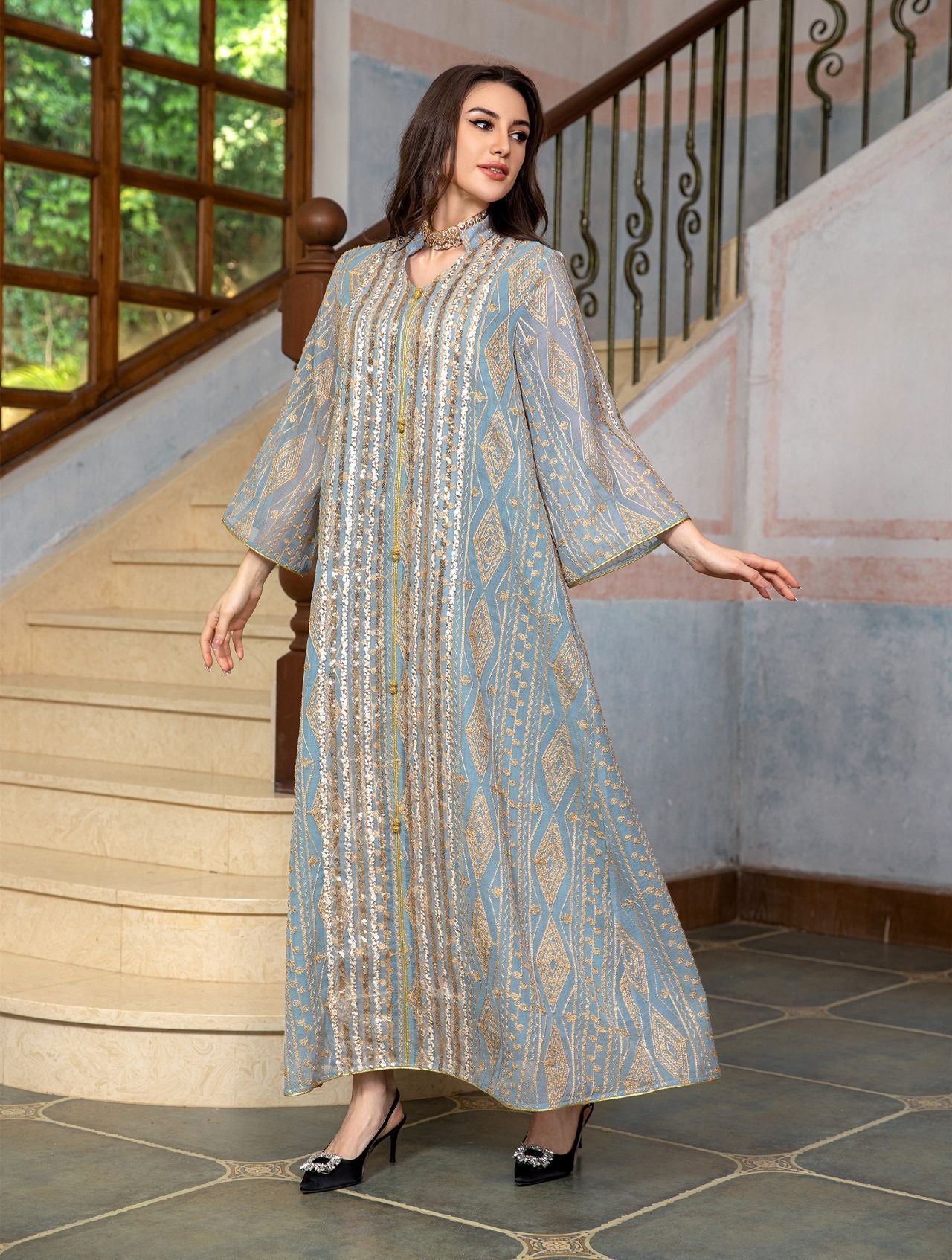 Women's Fashion Dress Dubai Robe