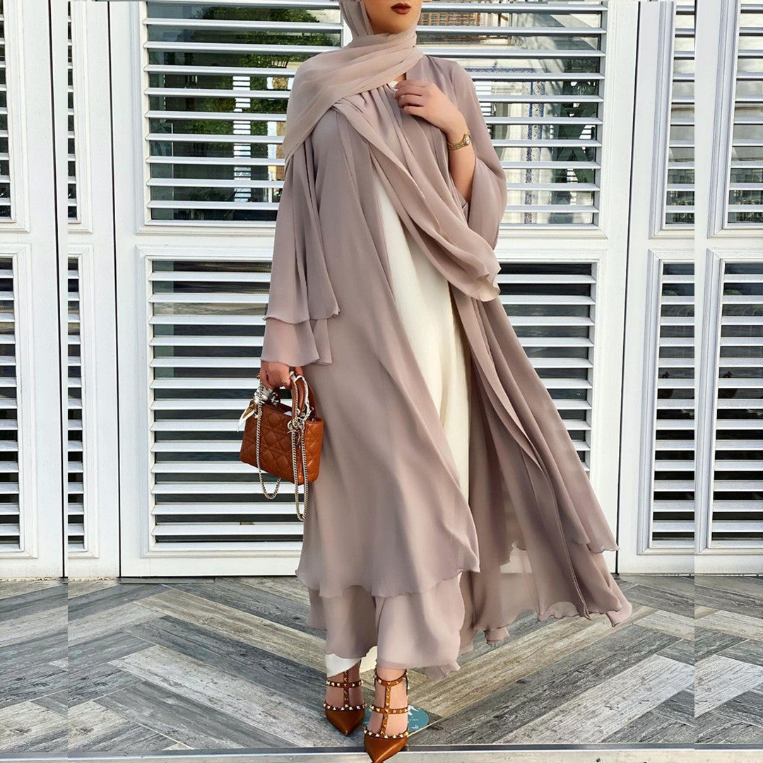 "Elegant Muslim abaya Kuwait – modest and stylish design for everyday wear and special occasions"
"عباية مسلمة أنيقة في الكويت – تصميم محتشم وعصري للاستخدام اليومي والمناسبات الخاصة"