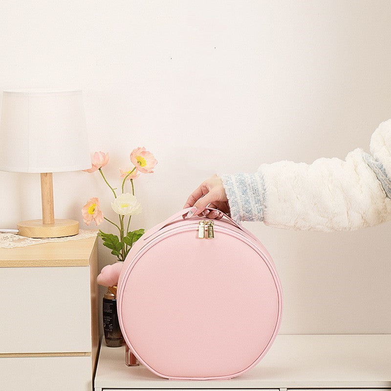 LED Makeup Bag with Mirror Lights - Portable Beauty Organizer For travel and Vanity